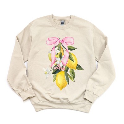 Simply Sage Market Women's Graphic Sweatshirt Coquette Lemon Bundle