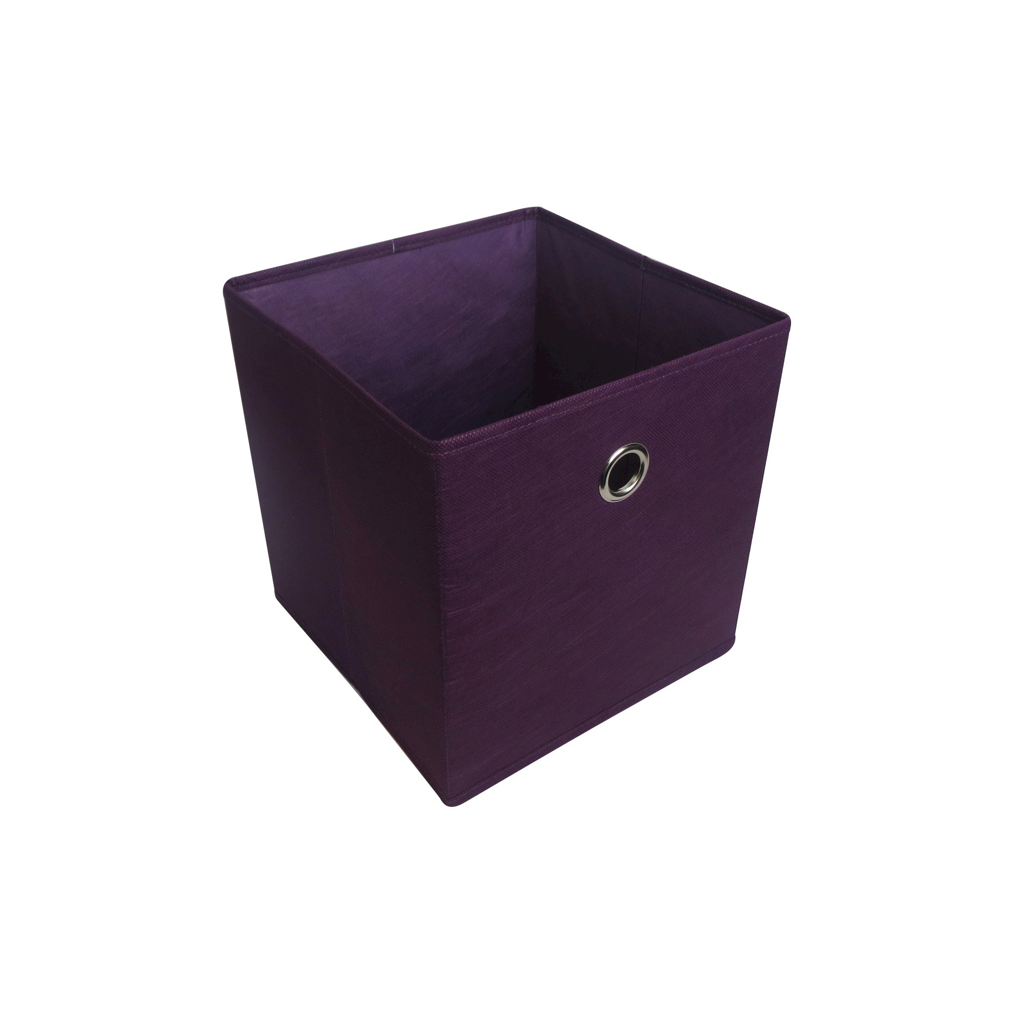 'Fabric Cube Storage Bin Purple 11'' Room Essentials', by Room Essentials