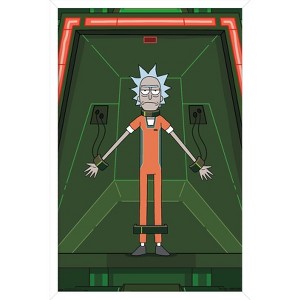 Trends International Rick And Morty - Shackled Framed Wall Poster Prints - 1 of 4
