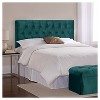 Skyline Furniture Edwardian Tufted Headboard Velvet - 2 of 4