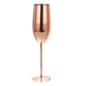 Unique Bargains Stainless Steel Stemmed Shatterproof Reusable Cocktail Mugs for Party - 1 of 3