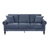 Evok Contemporary Chenille Upholstered Sofa - miBasics - image 4 of 4