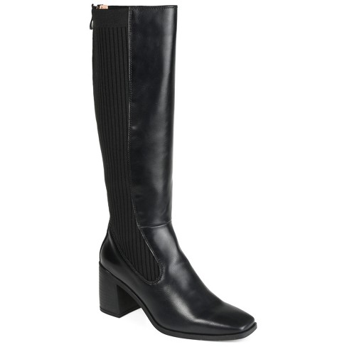 Target black knee high boots sale