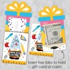 Big Dot of Happiness School Gnomes - Teacher and Classroom Decorations Money and Gift Card Sleeves - Nifty Gifty Card Holders - Set of 8 - 3 of 4
