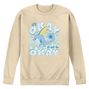 Men's - Pokémon - Sobble Okay Not Okay Graphic Fleece Sweatshirt - 1 of 3