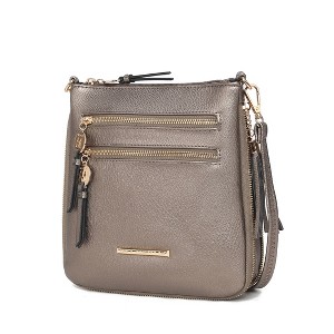 MKF Collection Angelina Crossbody Shoulder Women's Handbag Vegan Leather Purse by Mia K - 1 of 4
