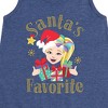 JoJo Siwa Santas Favorite Graphic Sleeveless Aline Dress - Heather Navy - 6T - 2 of 3
