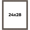 PosterPalooza | 24x28 Modern Bamboo Picture Frame, UV Acrylic, 5 Finishes - 2 of 4