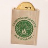 Big Dot of Happiness Camp Bachelorette Kraft Brown Paper Treat Bags, Glamping Party Individual Greaseproof Paper Sandwich Cookie Bags - 25 Count - 2 of 4