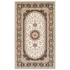 Floral Medallion Oriental Indoor Traditional Area Rug or Runner by Blue Nile Mills - 1 of 4