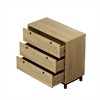 SKRAN Rattan and Rope Woven Storage Cabinets with Multiple Drawers for Bedroom, Living Room, Dining Room, and Hallways - 4 of 4