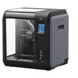 Monoprice Voxel 3D Printer - Gray/Black with Removable Heated Build Plate (150 x 150 x 150mm) Fully Enclosed, Touch Screen, Assisted Level, Easy Wi-Fi