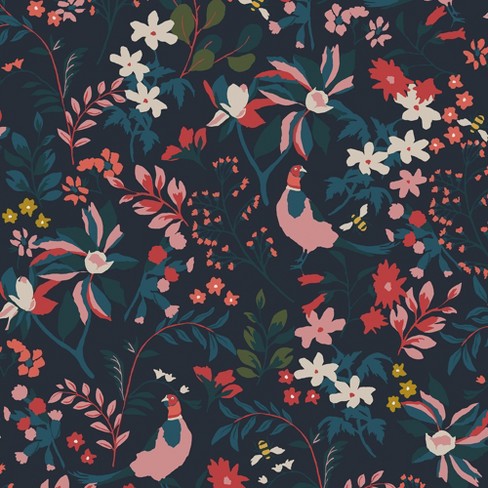 Joules black shop woodland floral