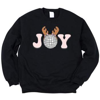 Simply Sage Market Women's Graphic Sweatshirt Joy Reindeer