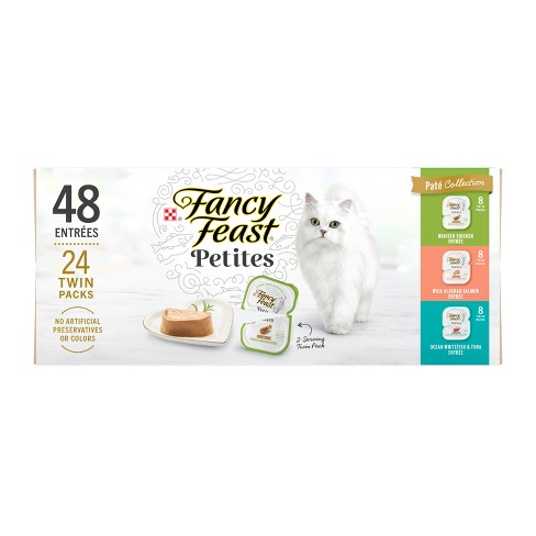 Fancy Feast Petites Pate Collection Gourmet Chicken Salmon