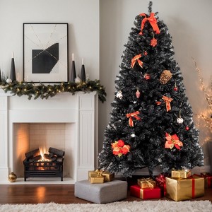 Resenkos 7ft 1800 Branch PVC Branch Iron Bracket Christmas Tree - 1 of 4