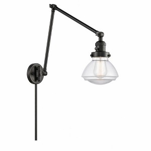 Olean - 1 Light Double Extension Swing Arm Wall Sconce In Industrial Style-27.75 Inches Tall and 8.75 Inches Wide - 1 of 1