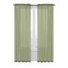 Kate Aurora Basic 2 Pack Sheer Voile Home Window Curtains - 2 of 3