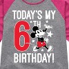 Girls' - Disney - Todays My 6th Birthday - image 2 of 4