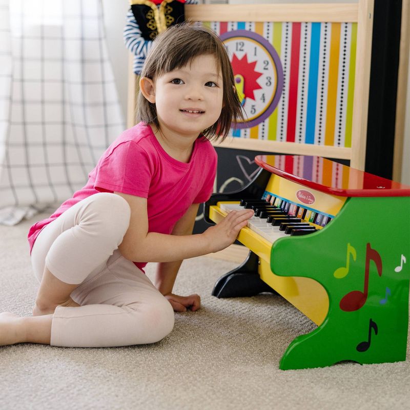 Melissa &#38; Doug Learn-To-Play Piano With 25 Keys and Color-Coded Songbook, 6 of 17