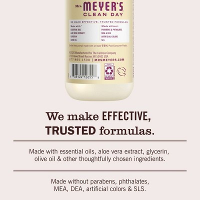 Method Mrs.Meyer's Clean Day Liquid Hand Soap - Vanilla Orchid - 12.5 fl oz