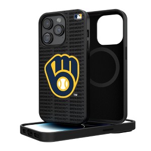 Keyscaper MLB Text Backdrop MagSafe Compatible Cell Phone Case for iPhone 14 Pro - 1 of 4