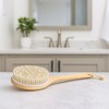 Boar Bristle & Rubber Massager with Lotus Wooden Handle - 3 of 3