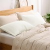 Bedsure-Polyester Microfiber Pillowcase 2 Pack Super Soft and Cozy Peached Fabric - 2 of 4
