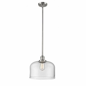 Bell - 1 Light Mini Pendant In Industrial Style-13 Inches Tall and 12 Inches Wide - 1 of 1