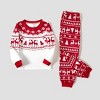 PATPAT Christmas Reindeer and Snowflake Print Family Matching Pajamas Sets - 4 of 4