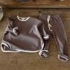 MyKids-USA Waffle Knitted Fabric Loose Comfy Sets - 4 of 4