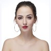 Hypoallergenic 10cm Large Hoop Earrings - Nickel-Free Lightweight Geometric Circle Earrings for Women & Men - 2 of 4