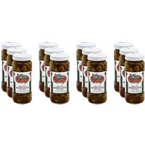 Dell Alpe Muffuletta Olive Salad - Case of 12 - 12 oz. - 1 of 3