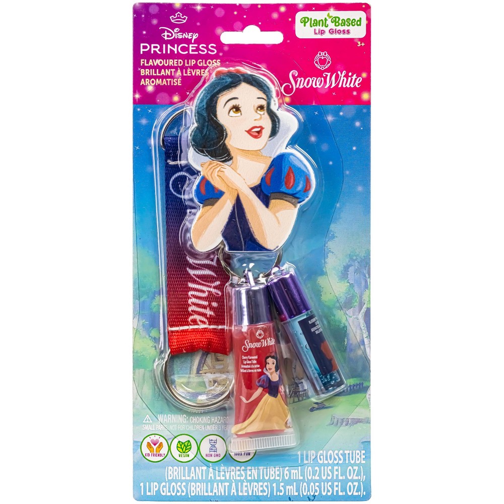Photos - Other Cosmetics Disney Princess Lip Gloss Keychain 