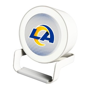 Keyscaper Los Angeles Rams Linen Night Light Charger and Bluetooth Speaker - 1 of 3