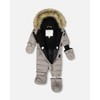 Deux par Deux Baby Unisex One-Piece Baby Original Puffy Snowsuit Gray - 3 of 4