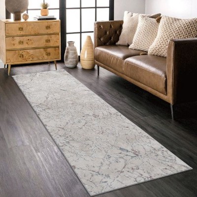 Kumasinova Trendy Stain-Resistant Area Rug – Non-Shedding Living Room Rug, Medallion Rugs for Living Room, Kid & Pet-Friendly, Boho Washable Rugs