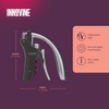 Innovine Vertical Lever Corkscrew, Gear-Driven Wine Opener with Non-Stick Worm, Heavyweight, Durable Construction, Perfect for Home Bar, Set of 1 - 3 of 4