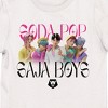 KPop Demon Hunters Saja Boys Soda Pop Youth Girl White Short Sleeve Tee - 2 of 2