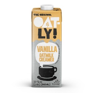 OATLY Oatmilk Creamer Vanilla - 32 fl oz - 1 of 4