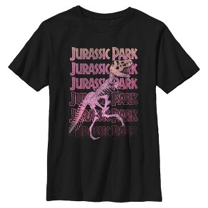 Boys Jurassic World T. Rex Skeleton T Shirt - 1 of 4