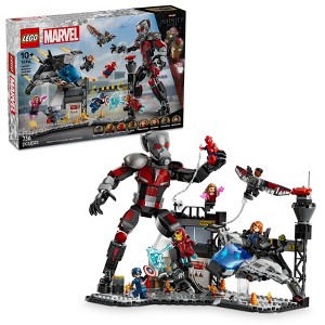 LEGO Marvel Captain America Civil War Action Battle Building Toy with 8 Minifigures & Ant Man 76314 - 1 of 4