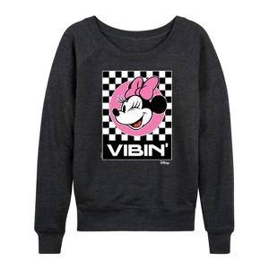 Women's - Disney - Minnie Mouse Lightweight French Terry Slouchy - 1 of 4