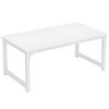 Sapphtopaz 70" Modern Computer Desk with Thick Metal Frame Executive Office Desk with Wide Tabletop Large Study Desk for Home Office, Bedroom - 2 of 4