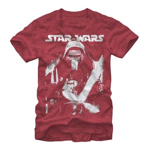 Men's Star Wars The Force Awakens Kylo Ren Stare Down T-Shirt - 1 of 4