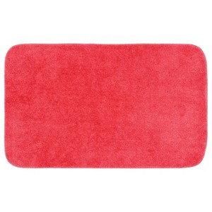 Traditional Plush Nylon Washable Bath Rug - Garland Rug - 1 of 4