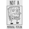 Men's SpongeBob SquarePants Not a Morning Person Baseball Tee - 2 of 4