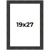 PosterPalooza | Traditional Black Picture Frame - UV Acrylic, Foam Board Backing, Hanging Hardware - 2 of 4