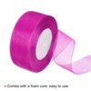 Unique Bargains Soft DIY Crafts Wedding Gift Wrapping Sheer Organza Ribbon - 3 of 4