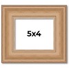 PosterPalooza | Photo Size Weathered Yellow Picture Frame - UV Acrylic, Foam Board Backing, Hanging Hardware - 2 of 4